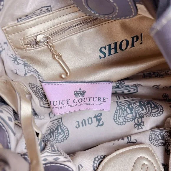 Juicy Couture vintage Y2K velvet bag - Picture 8 of 9